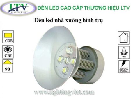 Den led nha xuong hinh tru 200W