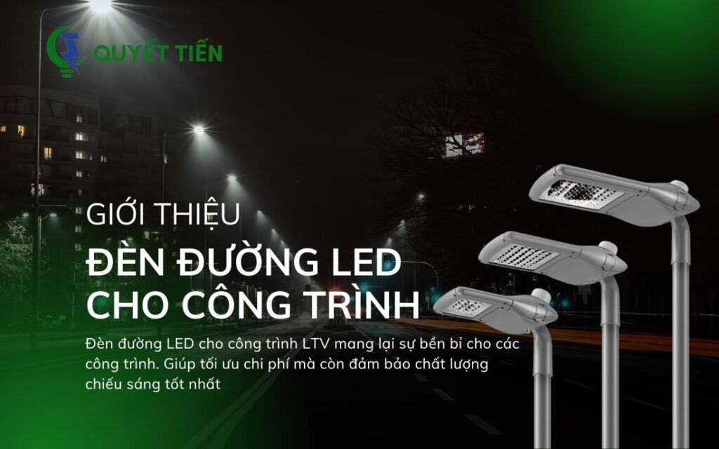 đèn đường led cho công trình