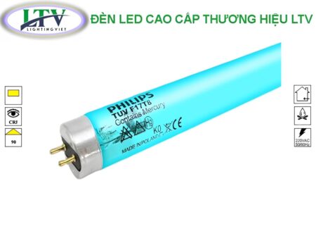 Bóng đèn TUV diệt khuẩn T8 0.6m