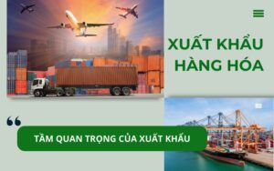 Tầm quan trọng của hoạt động xuất khẩu hàng hóa