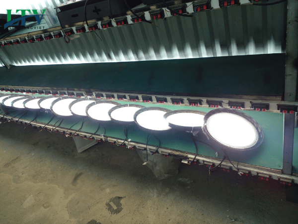 Quy trình kiểm định đèn LED nhà xưởng