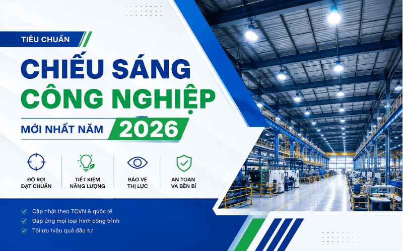 Tiêu chuẩn chiếu sáng công nghiệp