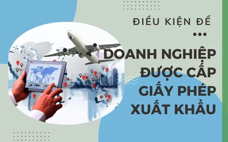 Điều kiện để cấp giấy phép xuất khẩu