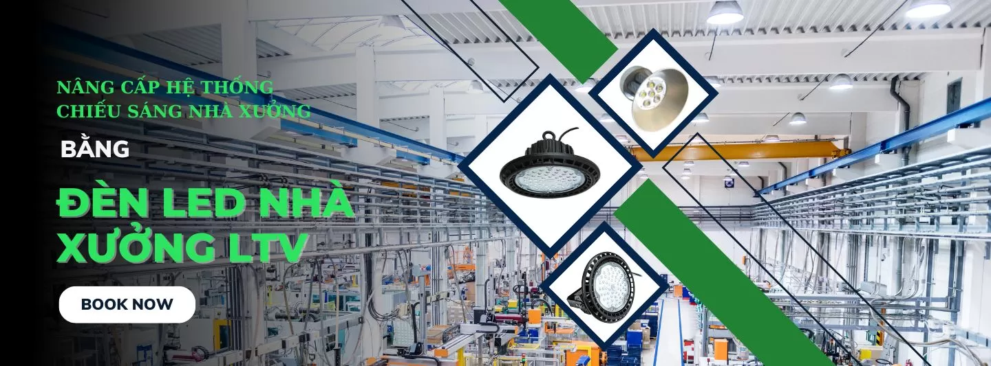 Đèn led nhà xưởng LTV cao cấp